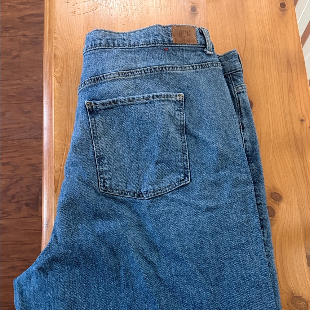 Urban Outfitter's  BDG Light Blue Denim Jeans A-wide - Picture 5 of 5